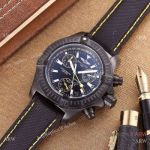 Top Grae Replica Breitling Avenger Seawolf Chrono Watch Black and Yellow